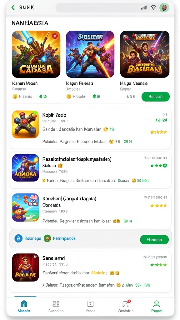 Grafis yang memukau, membuat game semakin menarik.