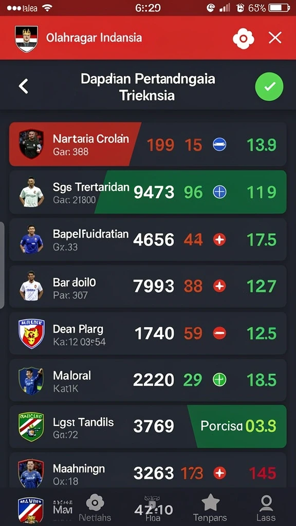 Beragam pilihan permainan yang selalu diperbarui.