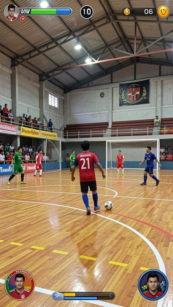 Karakter unik yang dapat dipilih dan dimainkan.