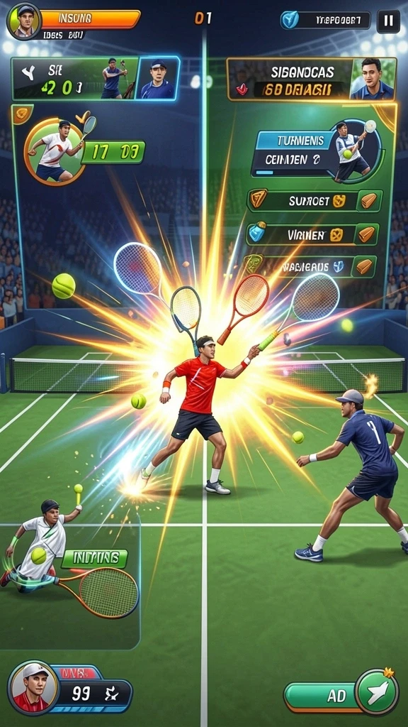 Gameplay menegangkan dengan berbagai tantangan seru.