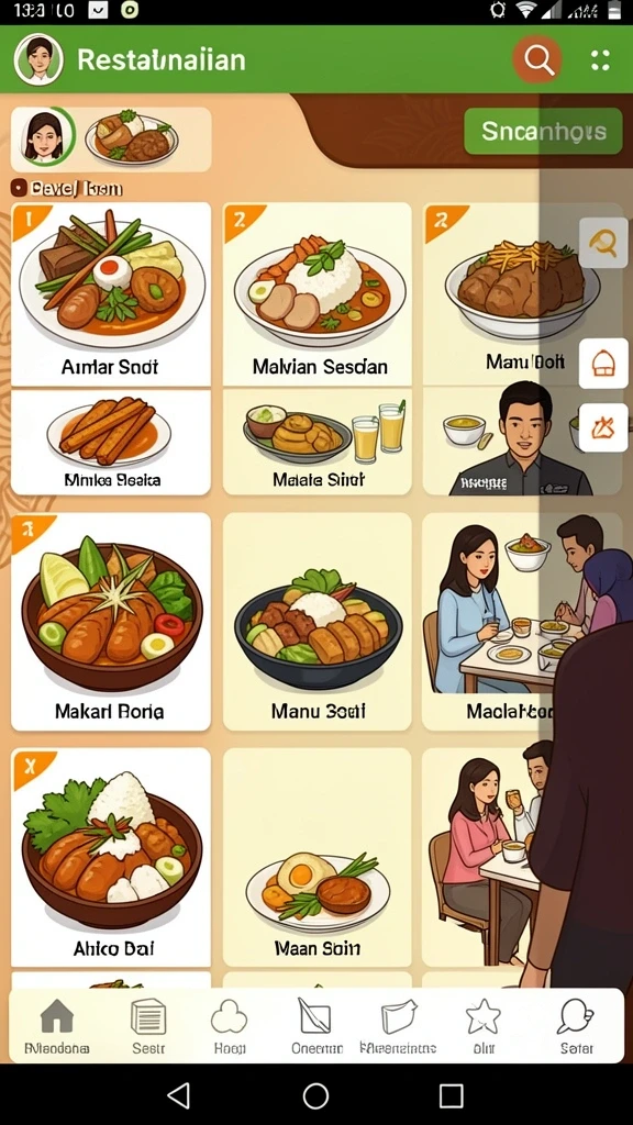 Pertarungan epik melawan musuh yang menantang.
