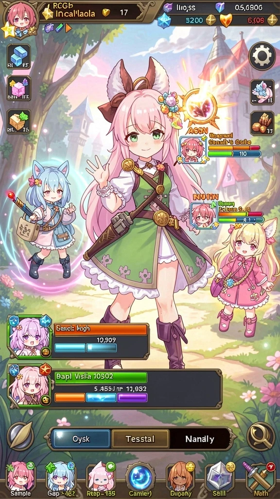 Sistem gameplay yang mudah dipahami dan ramah pengguna.
