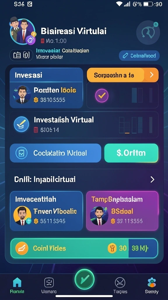 Fitur interaksi sosial yang membuat pengalaman bermain lebih seru.
