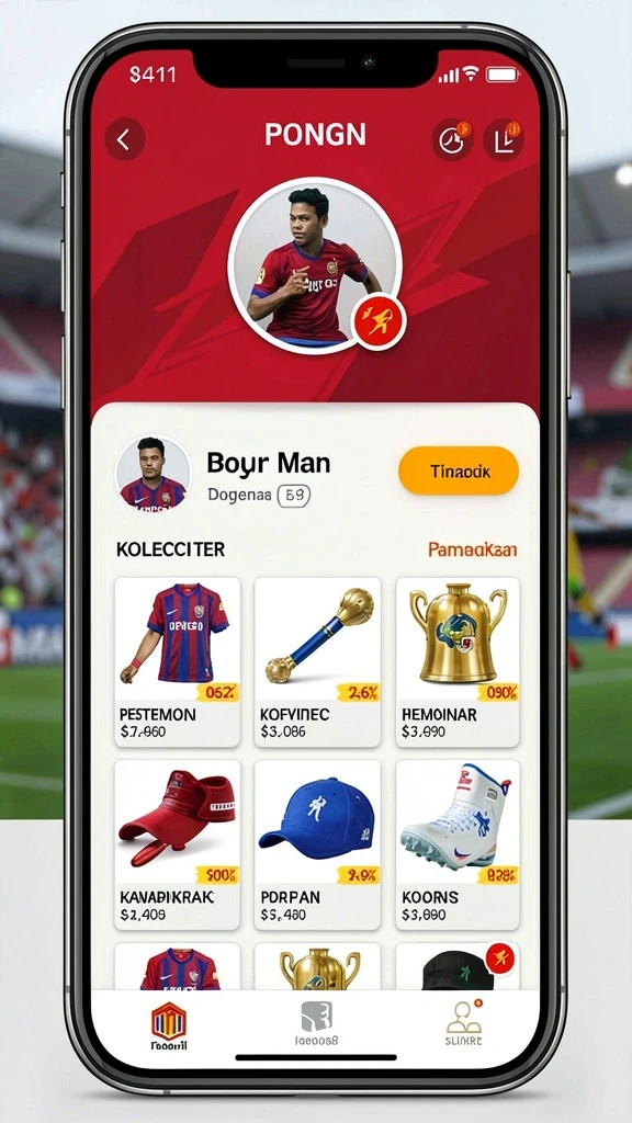 Tampilan awal yang menarik dan mudah dinavigasi.