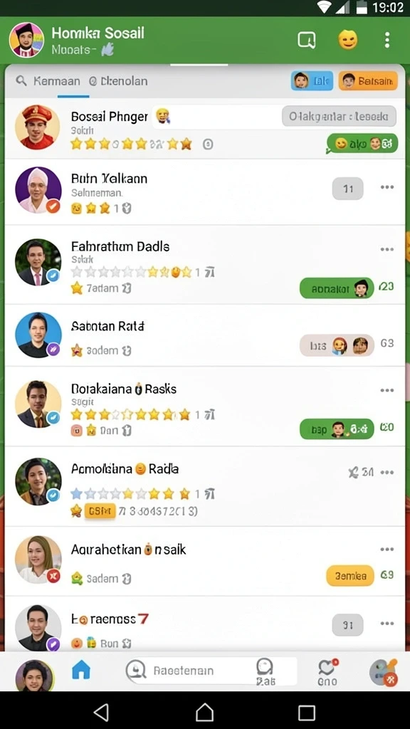 Tampilan awal yang menarik dengan grafik menawan.