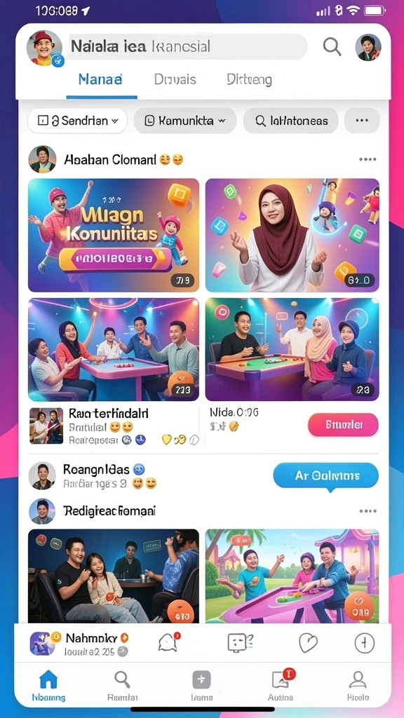 Screenshot dari event menarik yang sedang berlangsung.