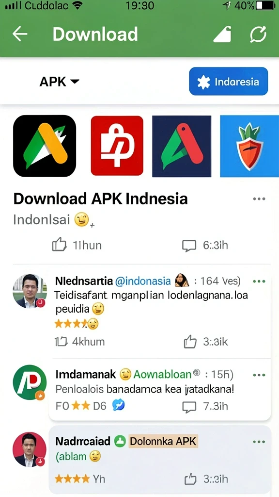 Tampilan antarmuka DEWAPG yang menarik dan mudah dinavigasi.