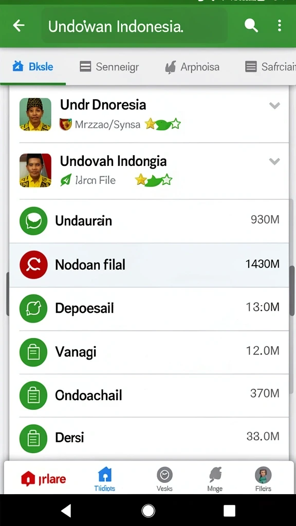 Tampilan antarmuka yang menawan dan intuitif.