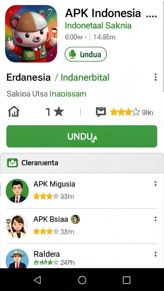 Sistem kustomisasi karakter yang beragam dan menarik.