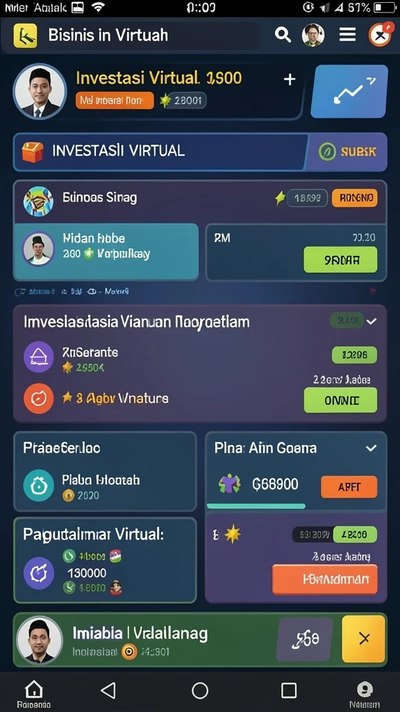 Tampilan antarmuka yang menarik dan mudah dinavigasi.