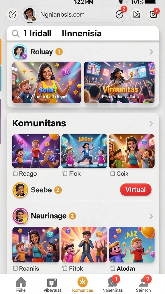 Beragam pilihan permainan yang seru.