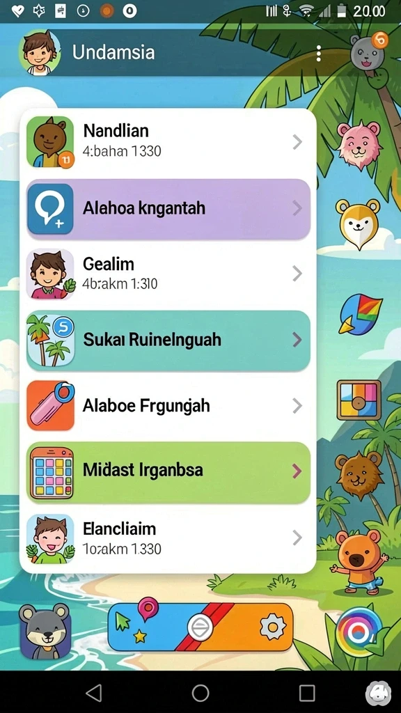 Tampilan antarmuka yang user-friendly dan mudah digunakan.