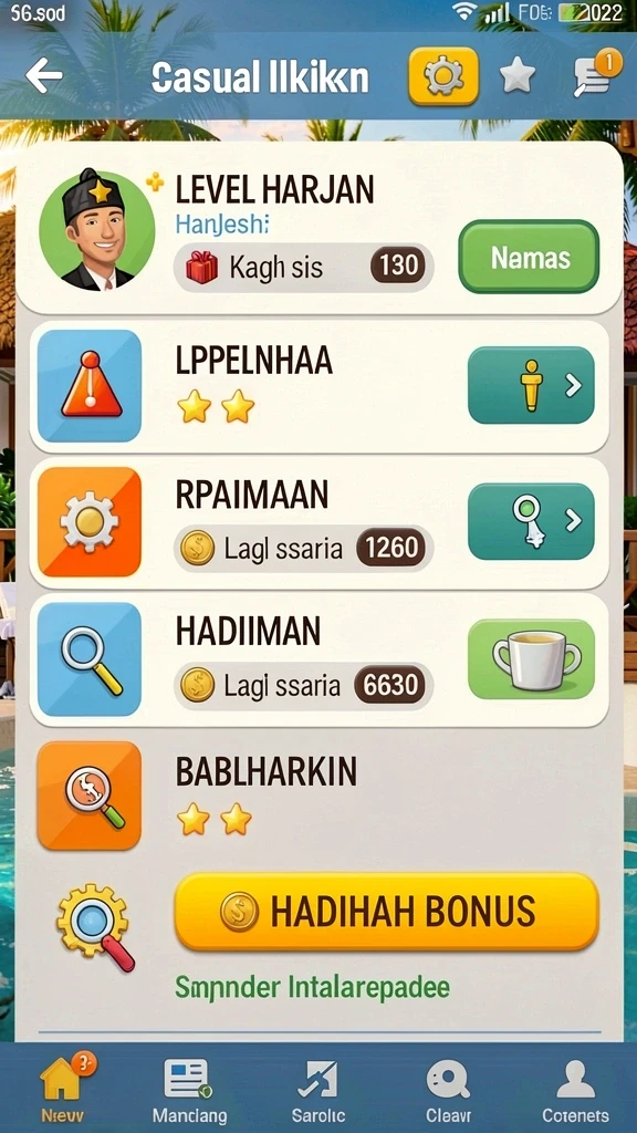 Berbagai pilihan permainan slot dengan tema menarik.