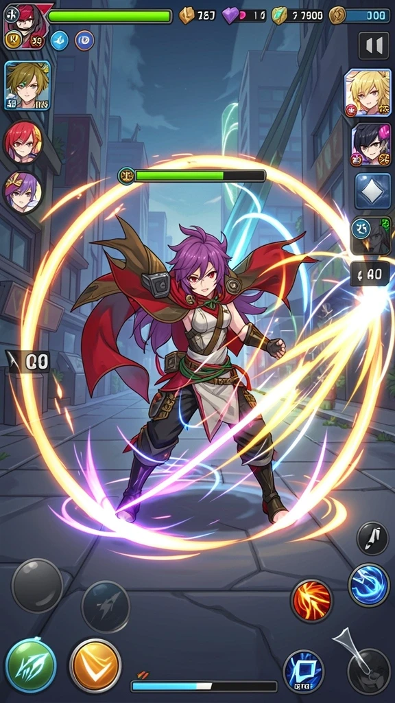 Menampilkan aksi seru dari gameplay INOVA77.