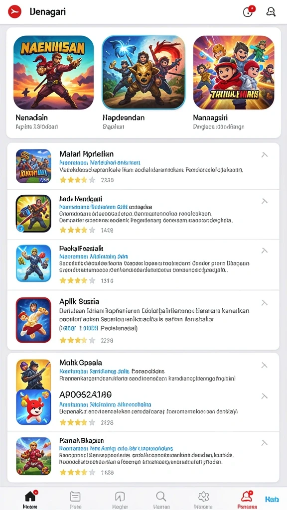 Tangkapan layar menunjukkan fitur bonus yang menggiurkan.