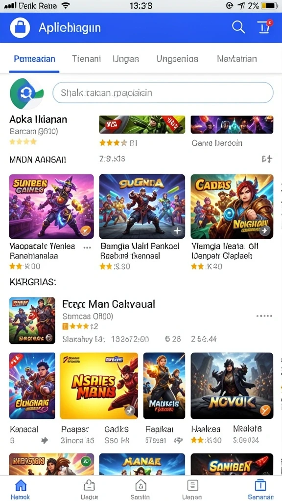 Fitur sosial untuk berinteraksi dengan pemain lain.