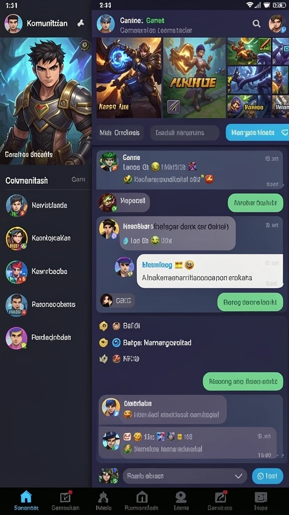Grafis permainan yang memukau dan detail.