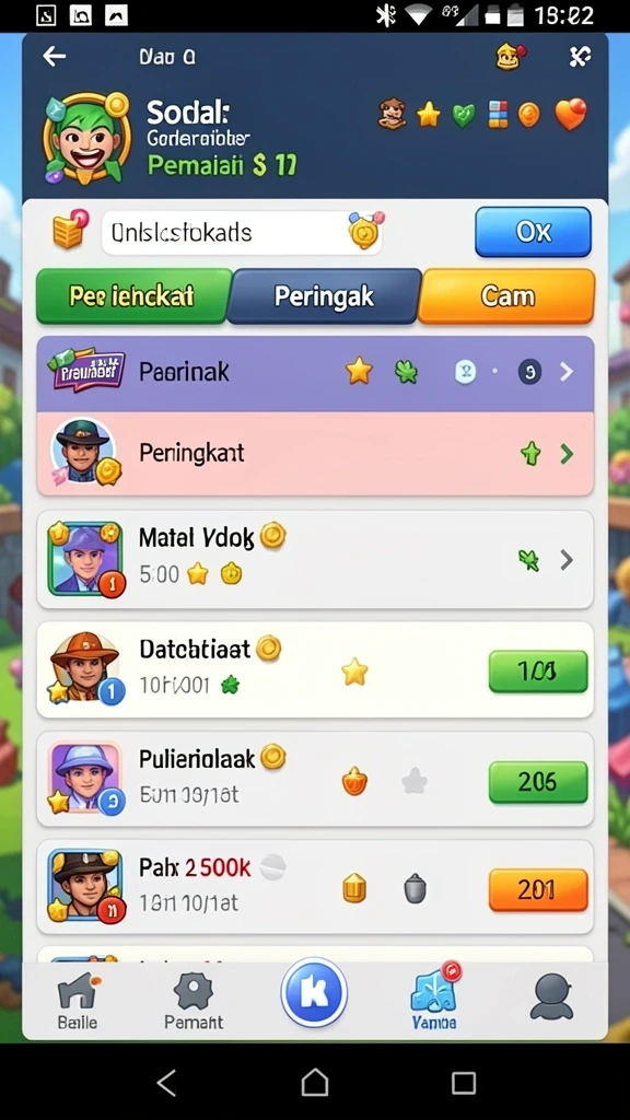 Gameplay seru dengan berbagai tantangan di setiap level.