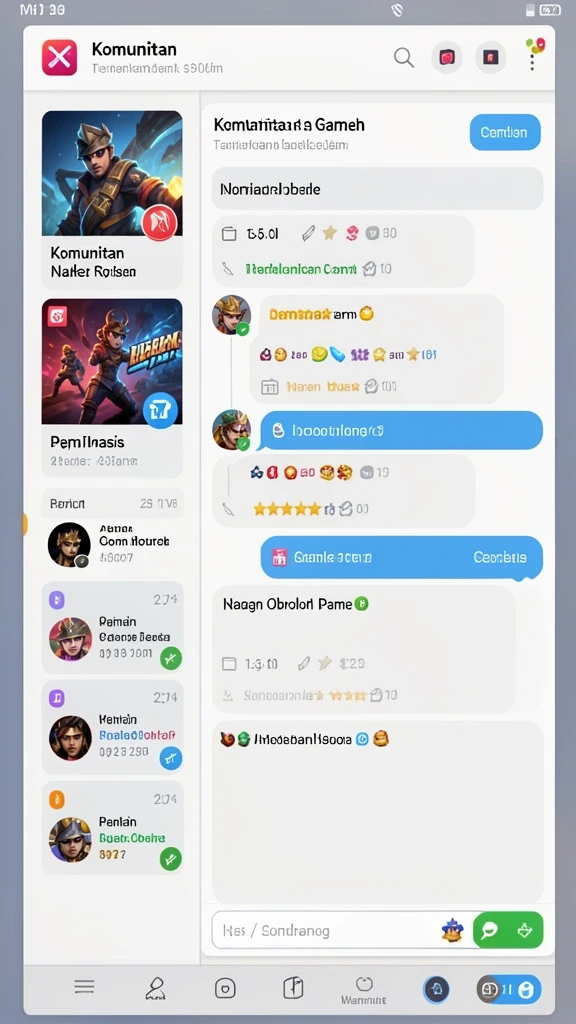 Tangkapan layar menunjukkan aksi seru dari pertarungan melawan monster.