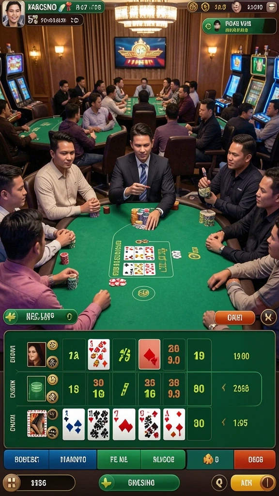 Sistem pertarungan yang dinamis dan mendebarkan.