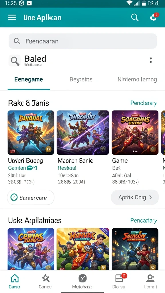Tampilan antarmuka yang menarik dan mudah dinavigasi.