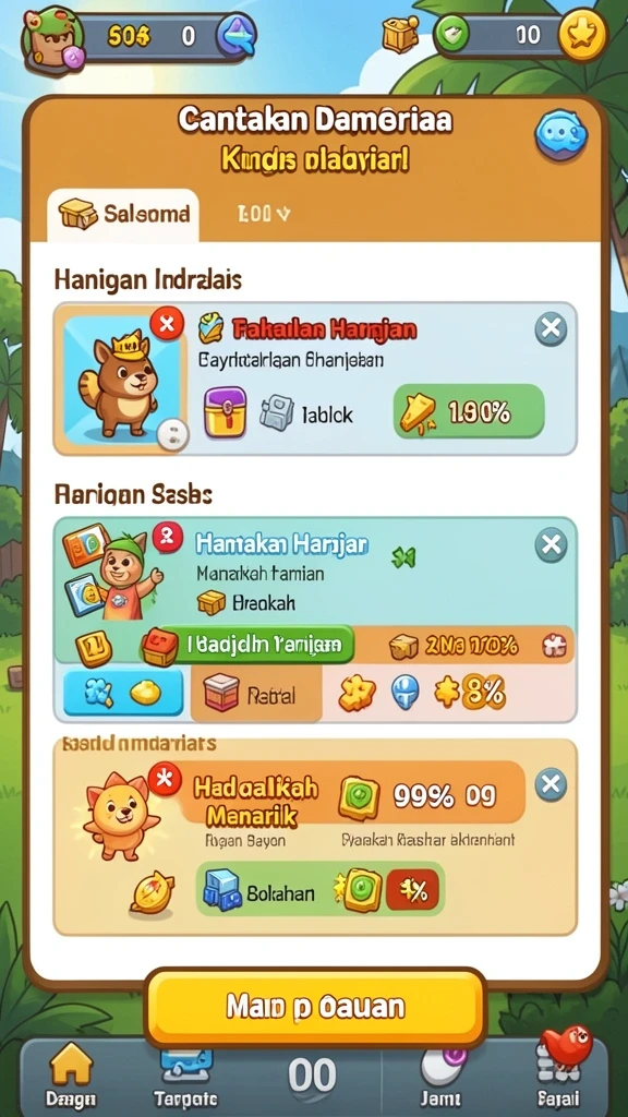 Mode multiplayer untuk bersenang-senang bersama teman.
