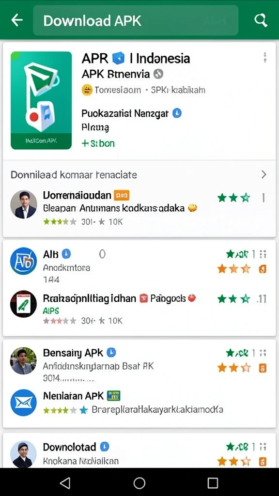 Grafis yang memukau dengan warna-warna cerah.