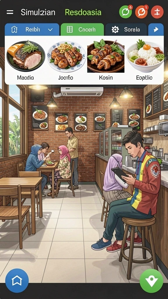 Kompetisi seru dengan pemain dari seluruh dunia.
