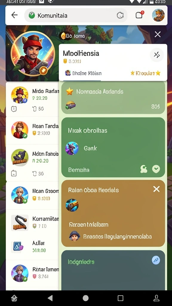 Tampilan antarmuka yang user-friendly dan menarik.
