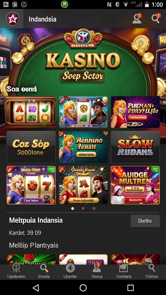 Tampilan antarmuka yang user-friendly dan intuitif.