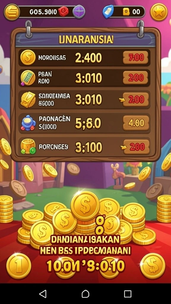 Beragam permainan dengan desain yang kreatif.