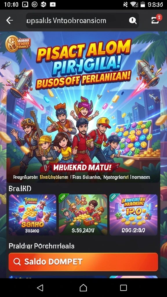 Tampilan antarmuka yang user-friendly.