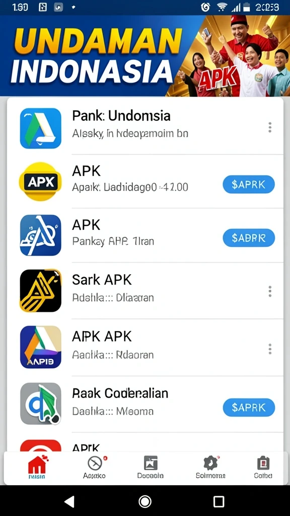 Tampilan antarmuka yang user-friendly dan intuitif.