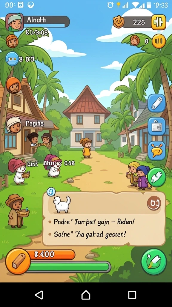 Karakter-karakter unik dengan kemampuan menarik.