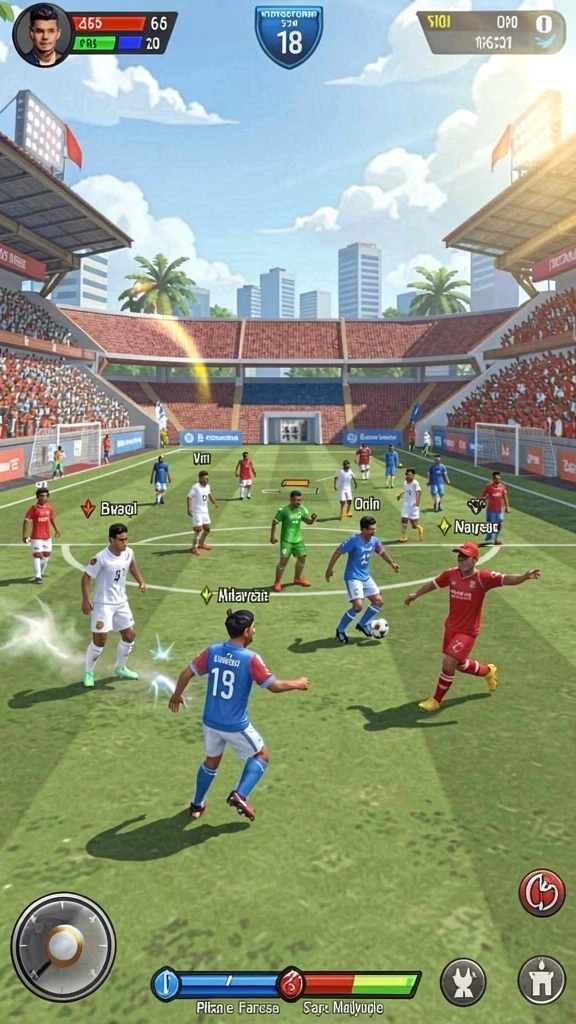 Bergabung dengan teman dalam mode multiplayer seru.