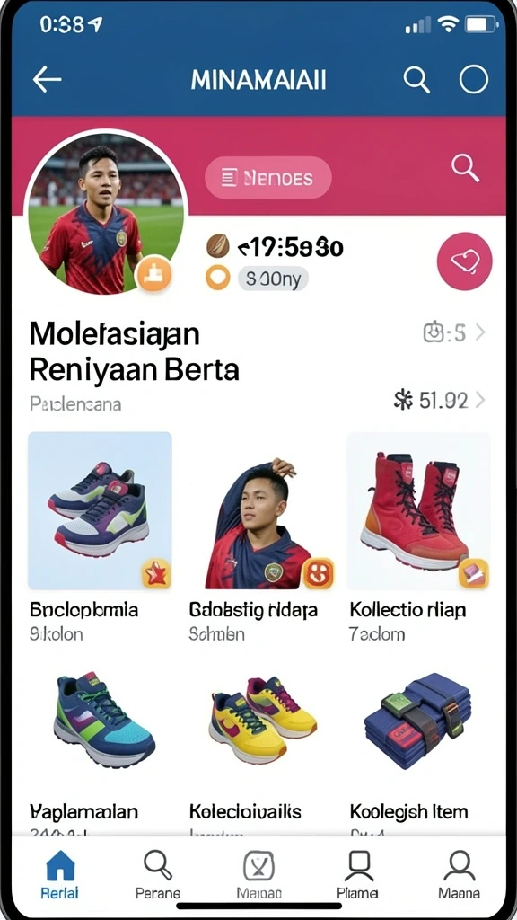 Tampilan awal aplikasi SVIPSIDN yang menarik.
