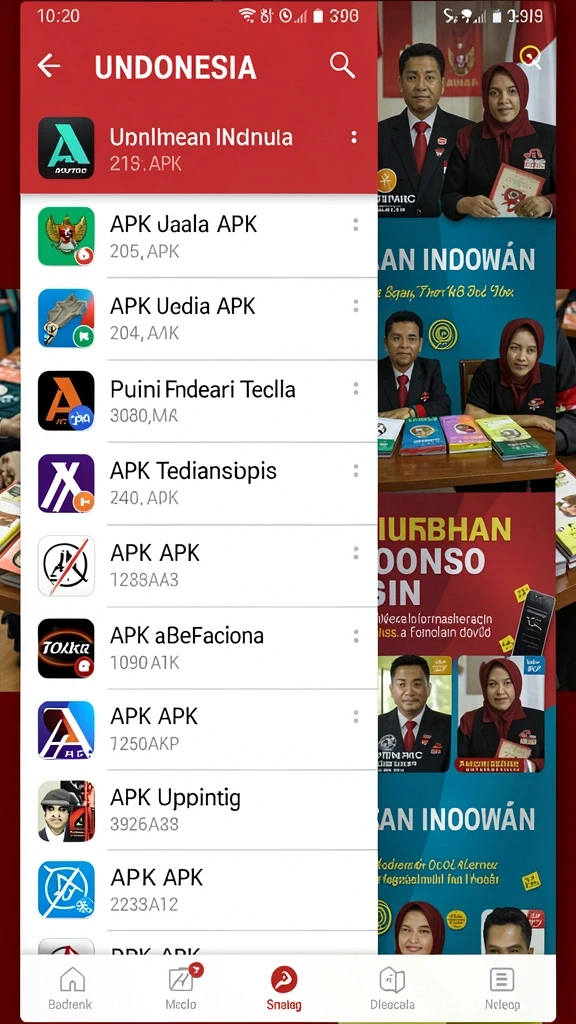 Fitur interaksi sosial yang memungkinkan berteman dan berkompetisi.