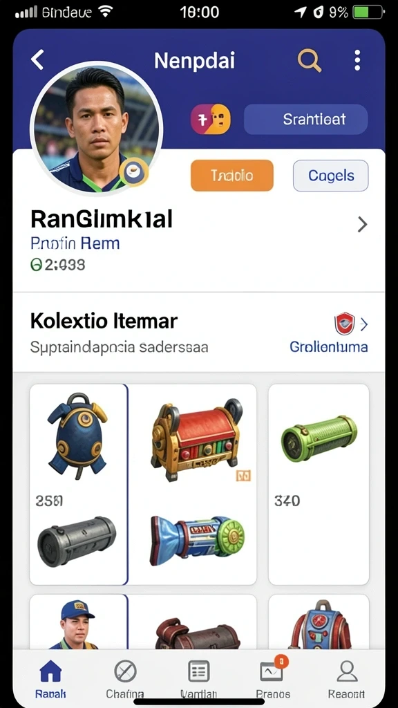 Tampilan antarmuka yang ramah pengguna.
