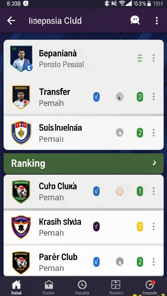 Screenshot fitur pemilihan angka yang interaktif.